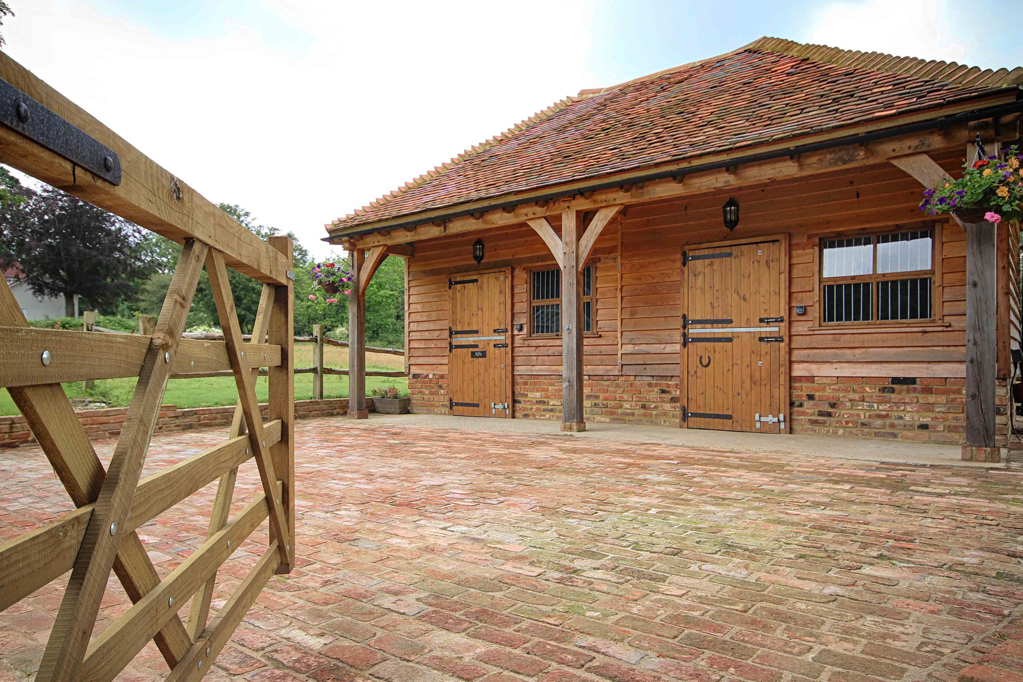Oak Framed Stable